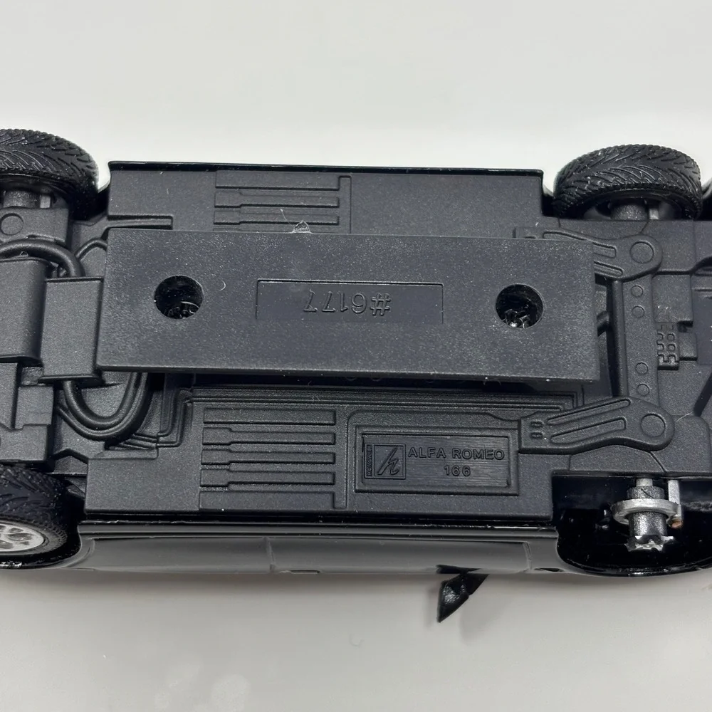 Cararama Alfa Romeo 166 1:43 Diecast For Parts / Junkyard Damaged Box